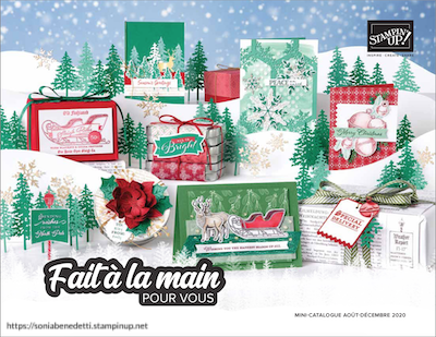 catalogue stampin up aout décembre 2020 sonia démonstratrice Stampin'Up! n° 5000131 en France Europe