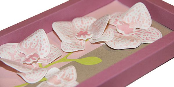 Tableau d'orchidées