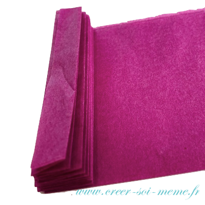 Eventail en papier de soie pour créer une jolie fleur pour décorer votre mariage ou votre salle lors d'une fête