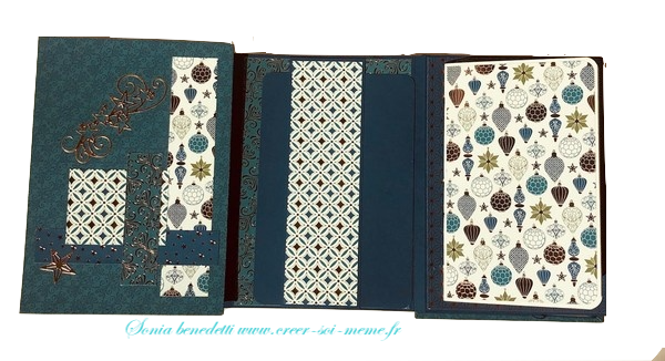 tutoriel album extensible d'après les vidéo de Andre Demers