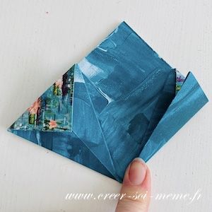 fleur en origami facile a réaliser avec les produits Stampin'Up!