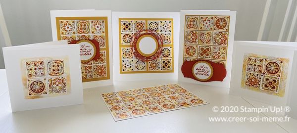 technique de colorisation des tampons avec plusieurs couleurs d'encre liquide et une lingette bébé