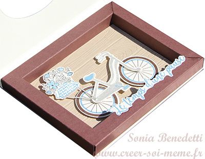 Blog Hop des Créatives, carte en 3D