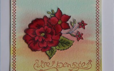 Un bouquet de fleurs….