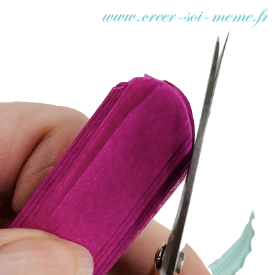 découper les angles an arrondi