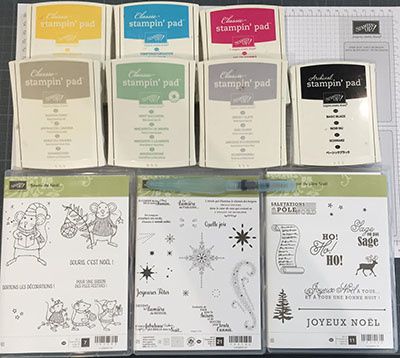 Techniques 101 Blog Hop - Simple Aqua Painter and Ink Pad lids