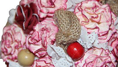 Un bouquet de fleurs pour ma tatie