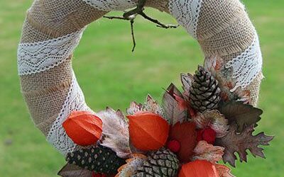 Une couronne d&rsquo;automne