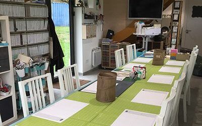 Carte paravent spécial anniversaire