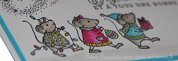 Techniques 101 Blog Hop - Simple Aqua Painter and Ink Pad lids