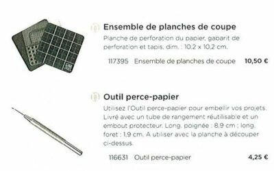 Paper piercing – papier percé