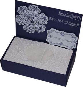 pochette mouchoir gute besserung