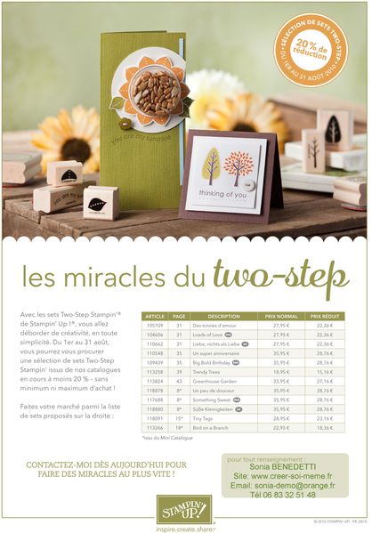 promotion su aout 2010