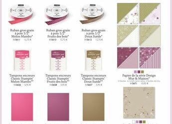 Onze nouveaux produits Stampin’Up!