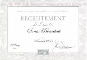 recrutement de l'annee 2011 - 2eme