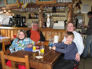 refuge du lachat face au mont blanc