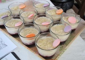 riz au lait et confiture maison