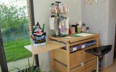 Ma scraproom est rangée!!!!