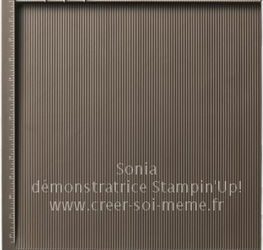 Comment faire de jolies enveloppes avec la plaque diagonales?