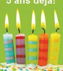 5 ans déjà!!! J&rsquo;ai envie de vous gâter….