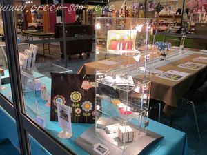 stand creativa table acceuil