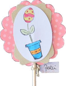 sucette fleur marine leroy