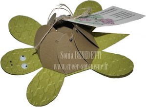 tortue fleur christa baumann