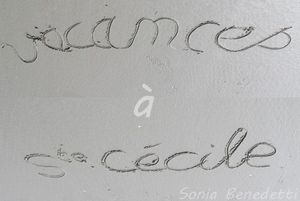 De retour de vacances!