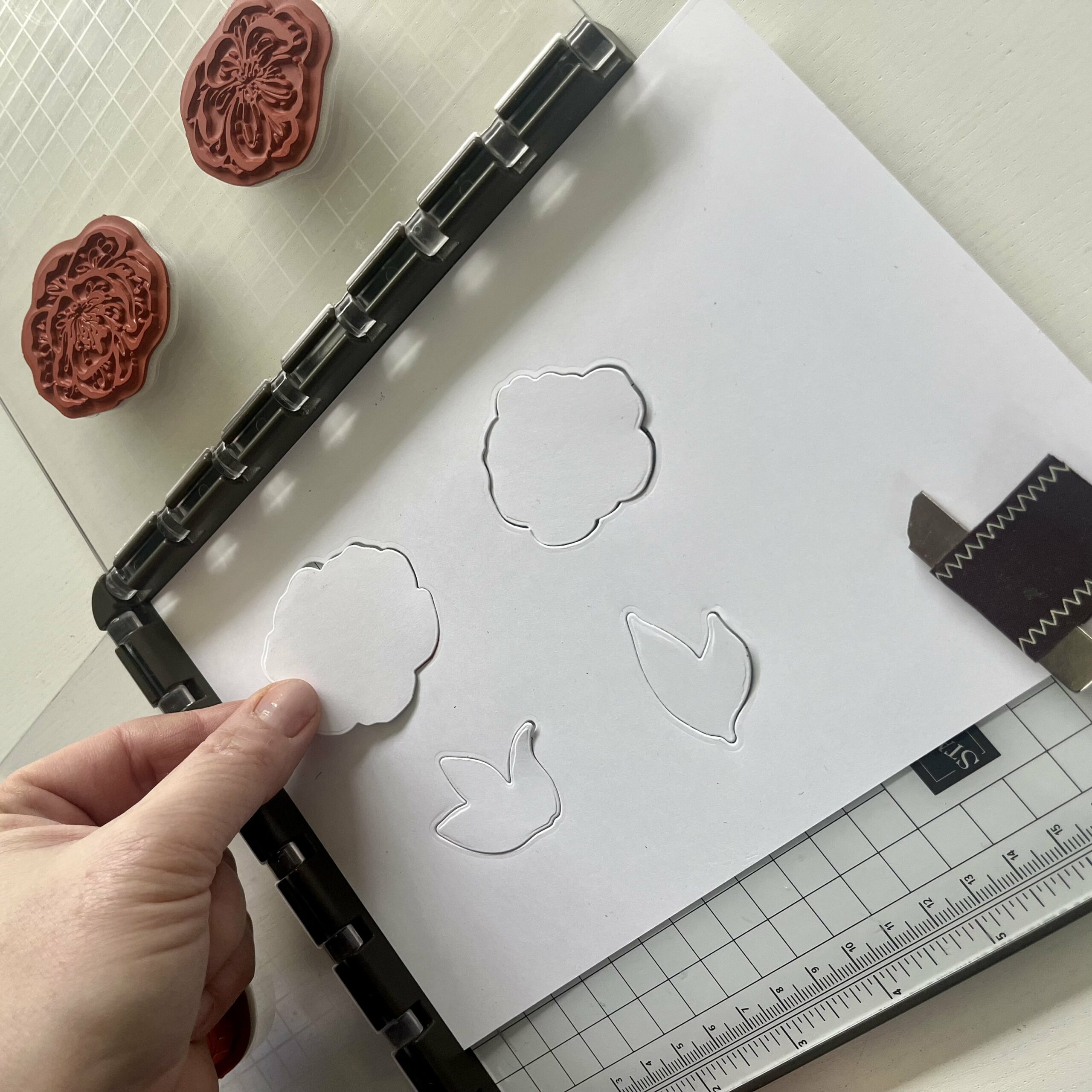 Image tuto utilisation du stamparatus stampinup