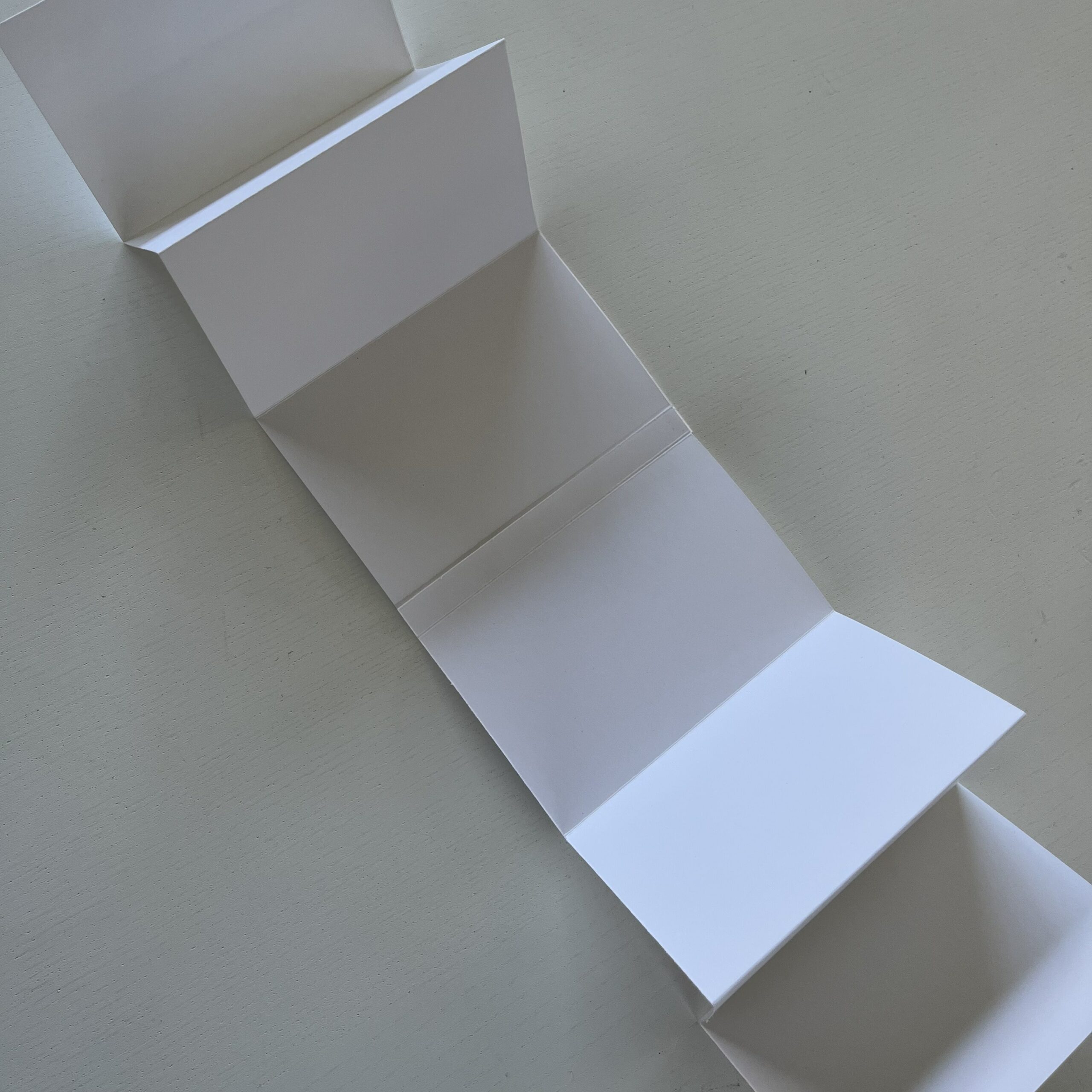 Image étape du tutoriel pour réaliser un mini album accordéon avec les produits de loisirs créatifs stampin'Up!