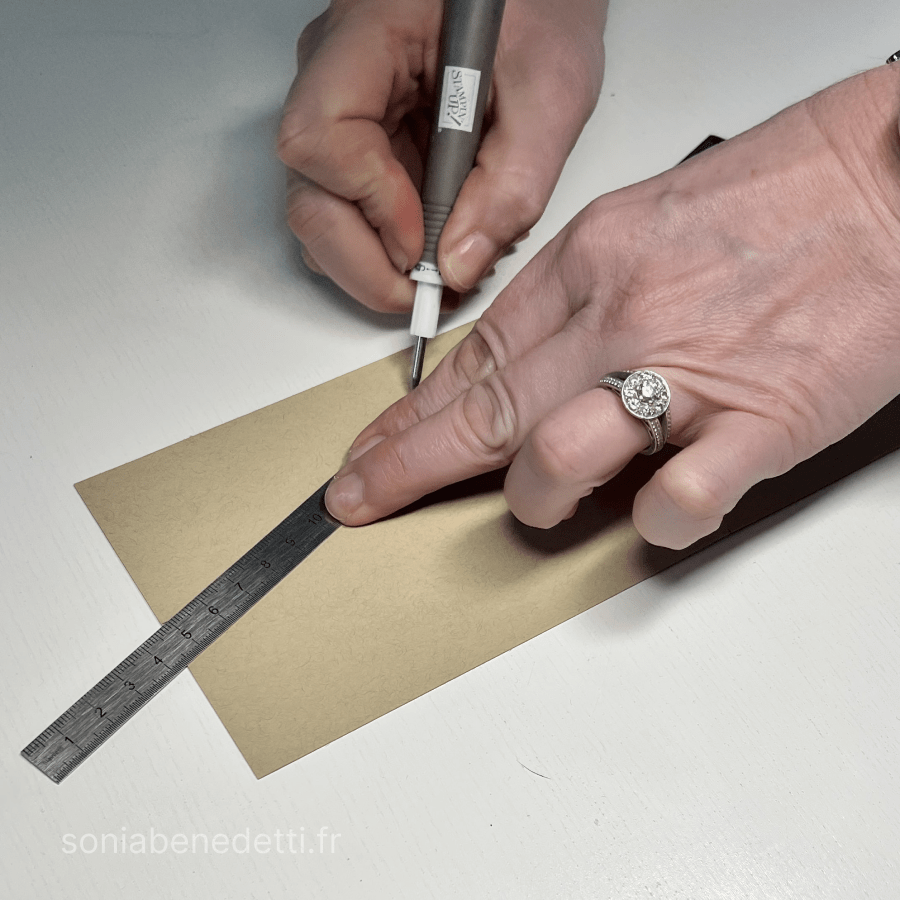 Tutoriel boite à dragées avec les produits Stampin'Up