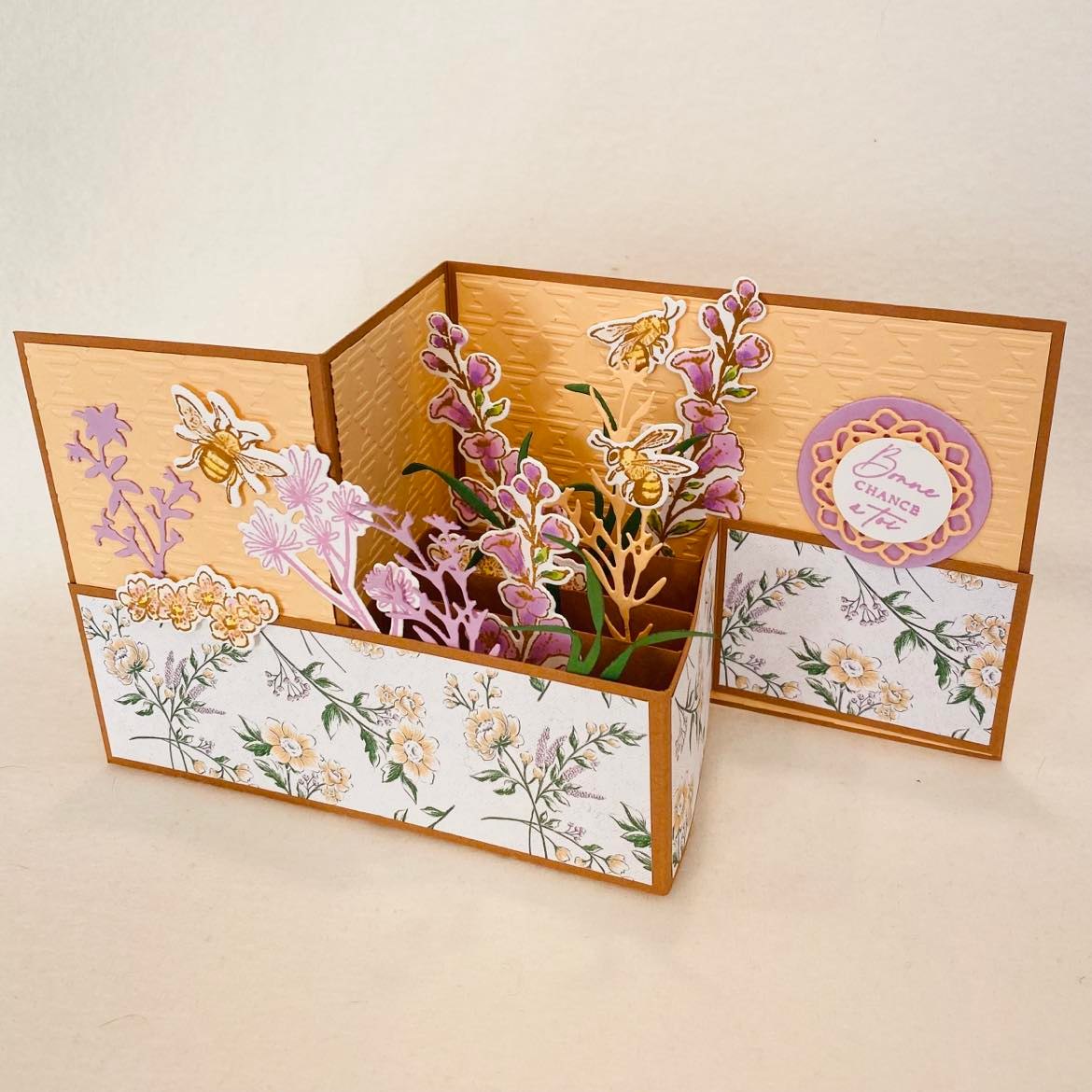 Carte réalisée avec les in colors de stampin up