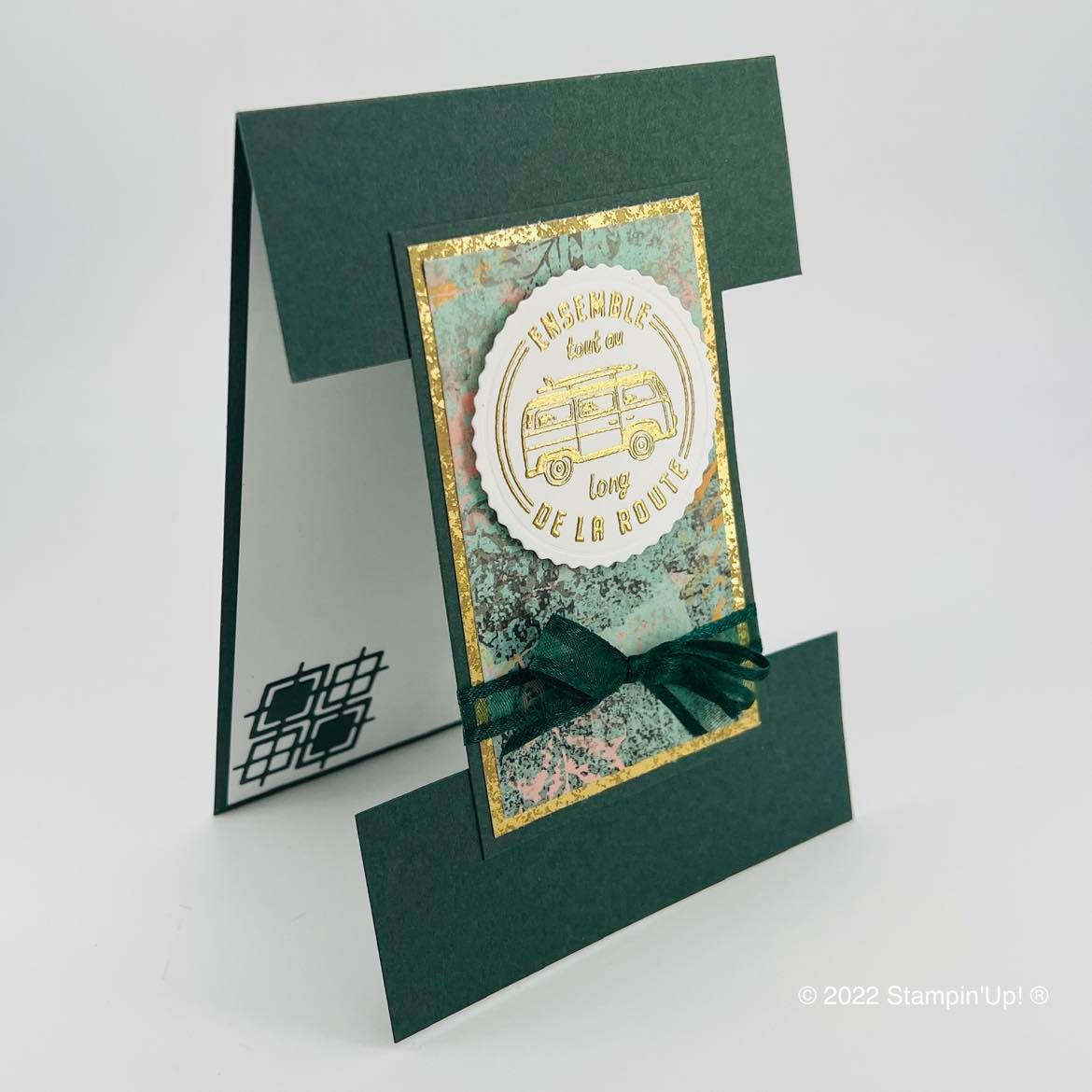 Carte réalisée avec les in colors de stampin up