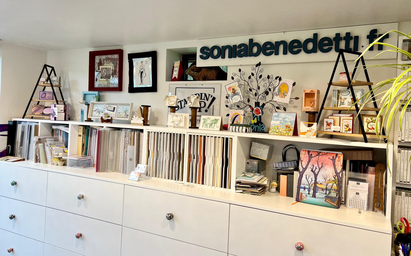 atelier de loisir créatif a Flancourt Crescy en Roumois a la ferme de Fourges chez Sonia Benedetti