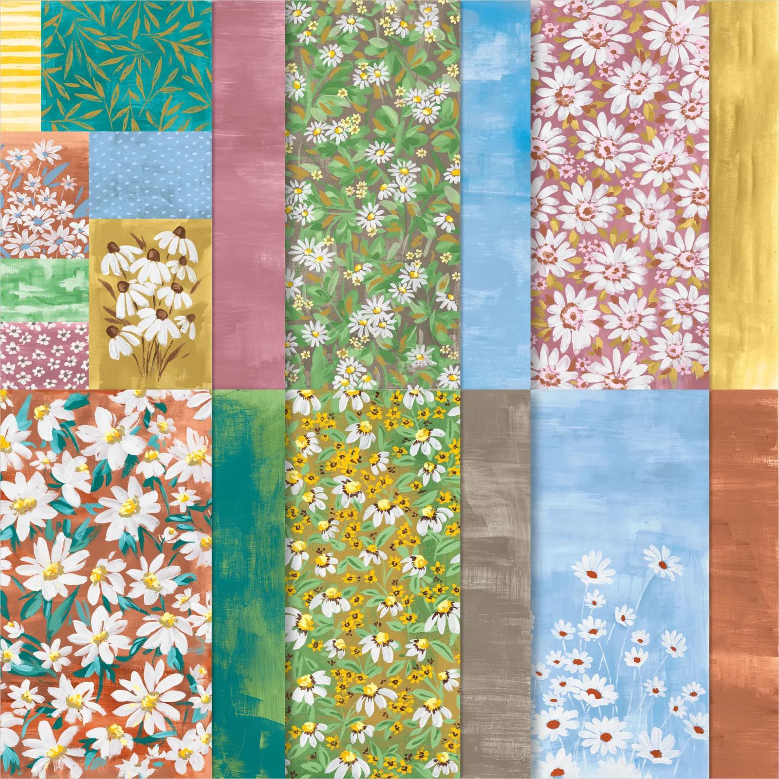 Papiers de la série design Stampin'Up!