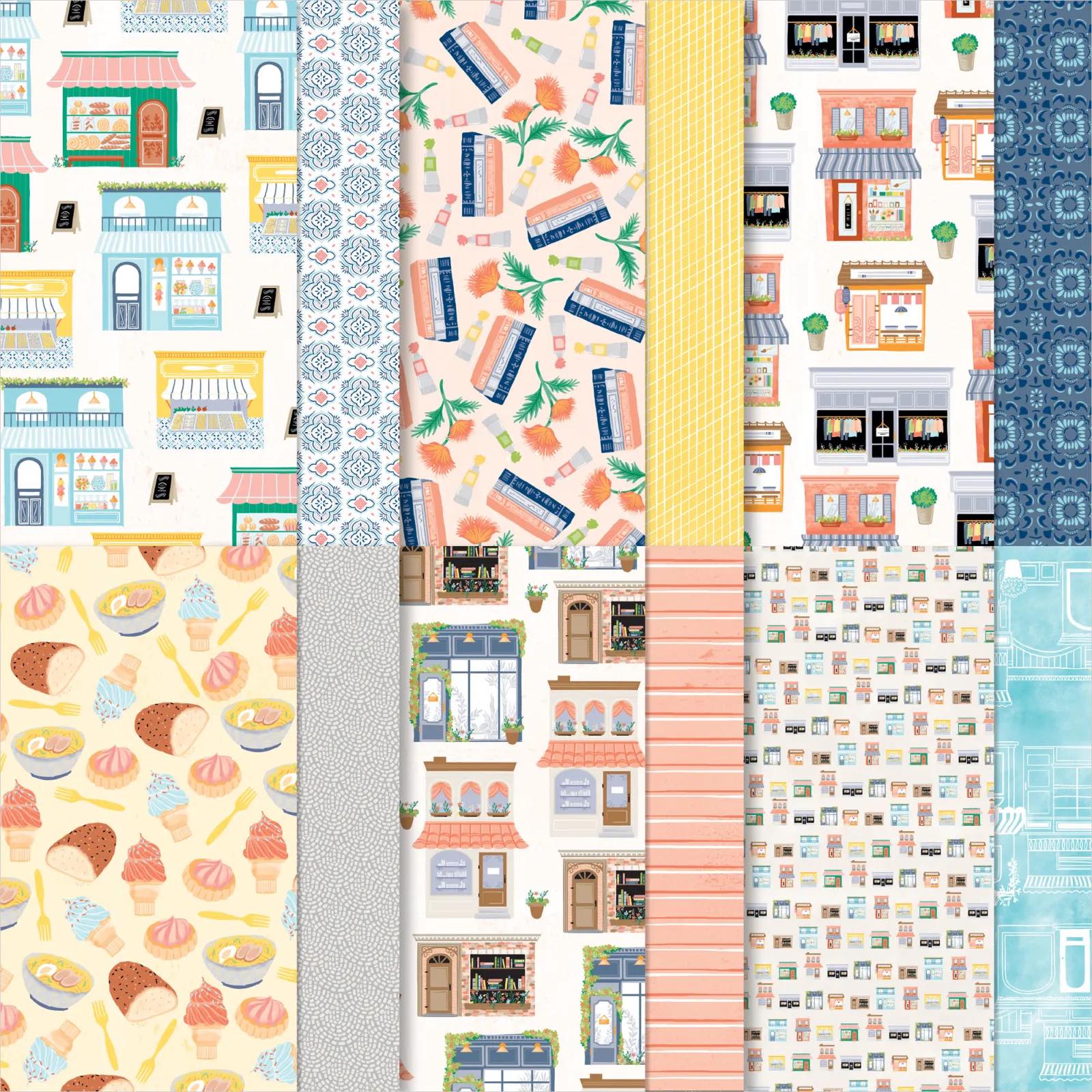 Papiers de la série design Stampin'Up!