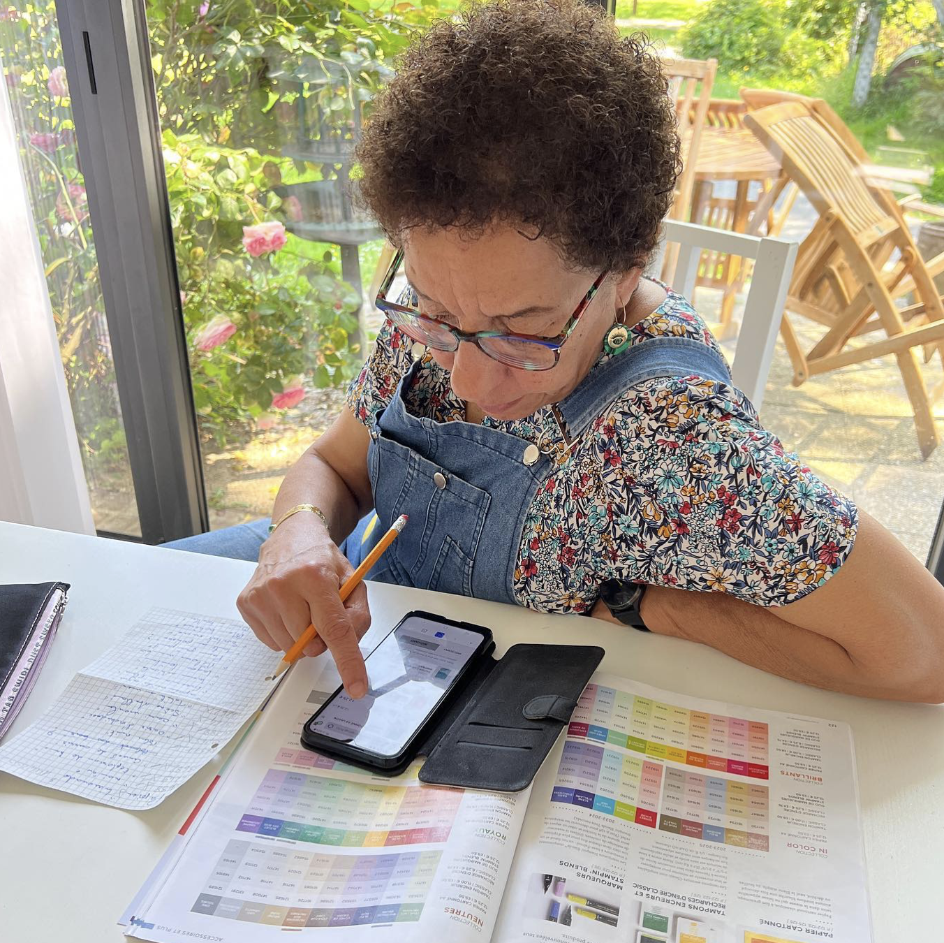 atelier de loisir créatif a Flancourt Crescy en Roumois a la ferme de Fourges chez Sonia Benedetti