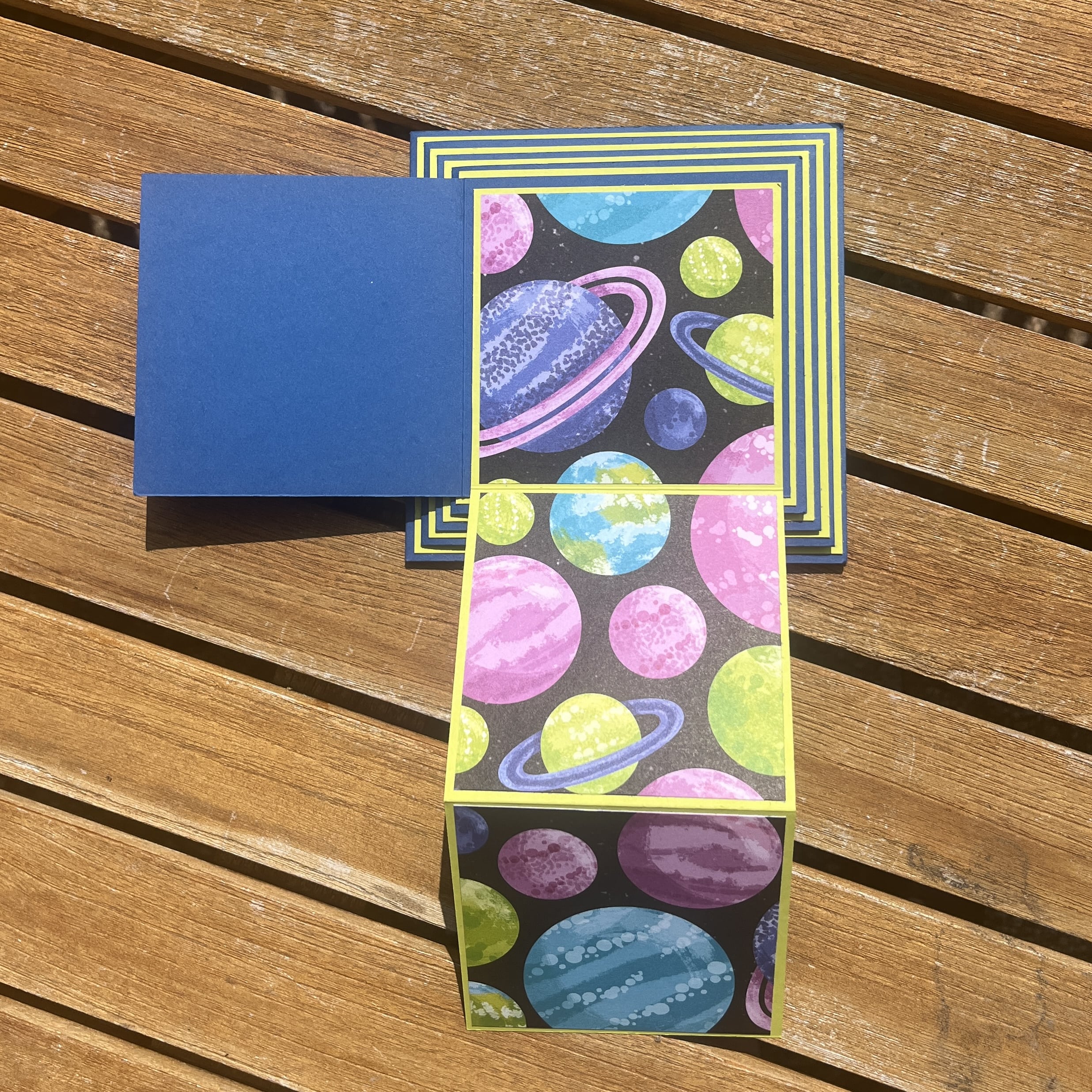 Tutoriel mini album galaxie