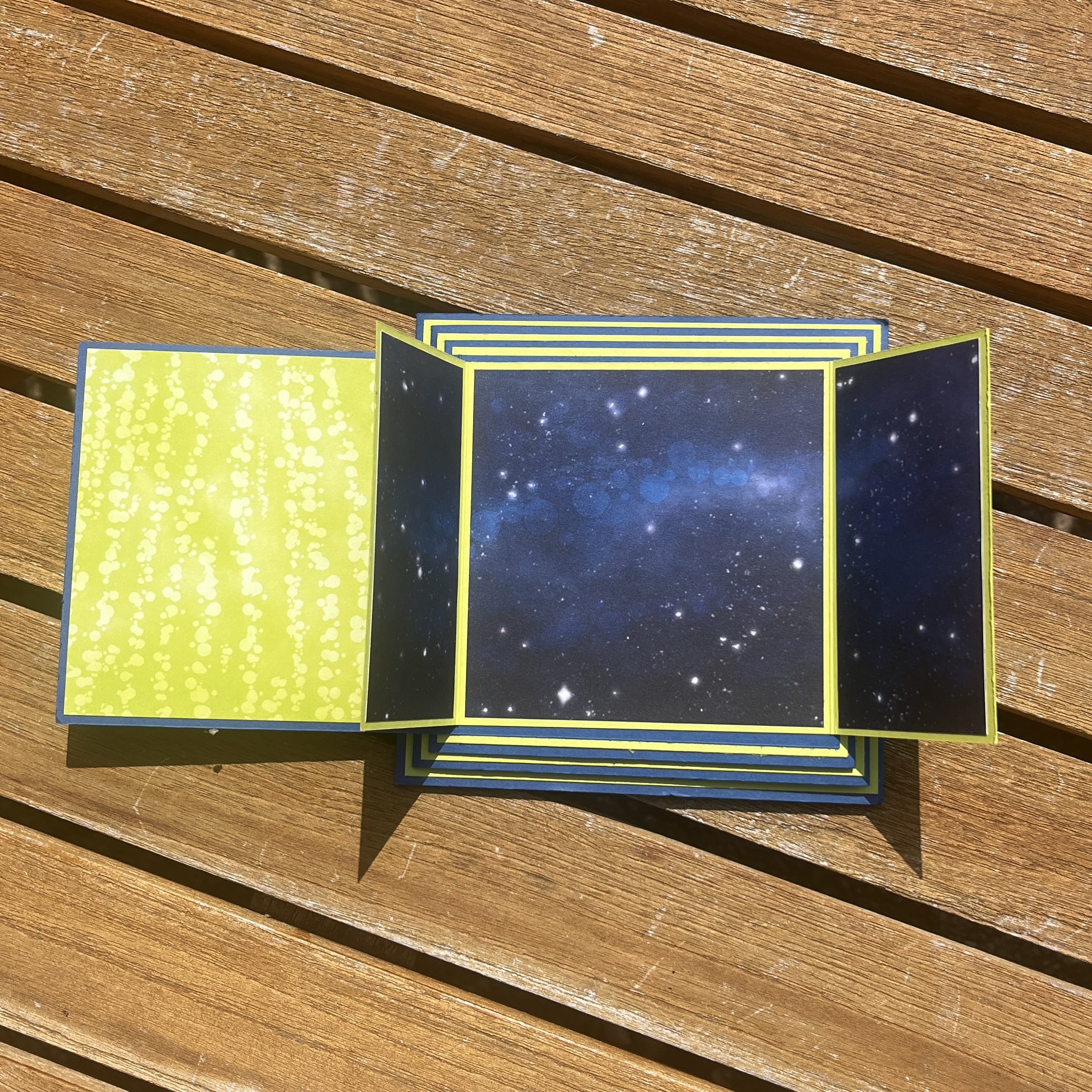 Tutoriel mini album galaxie